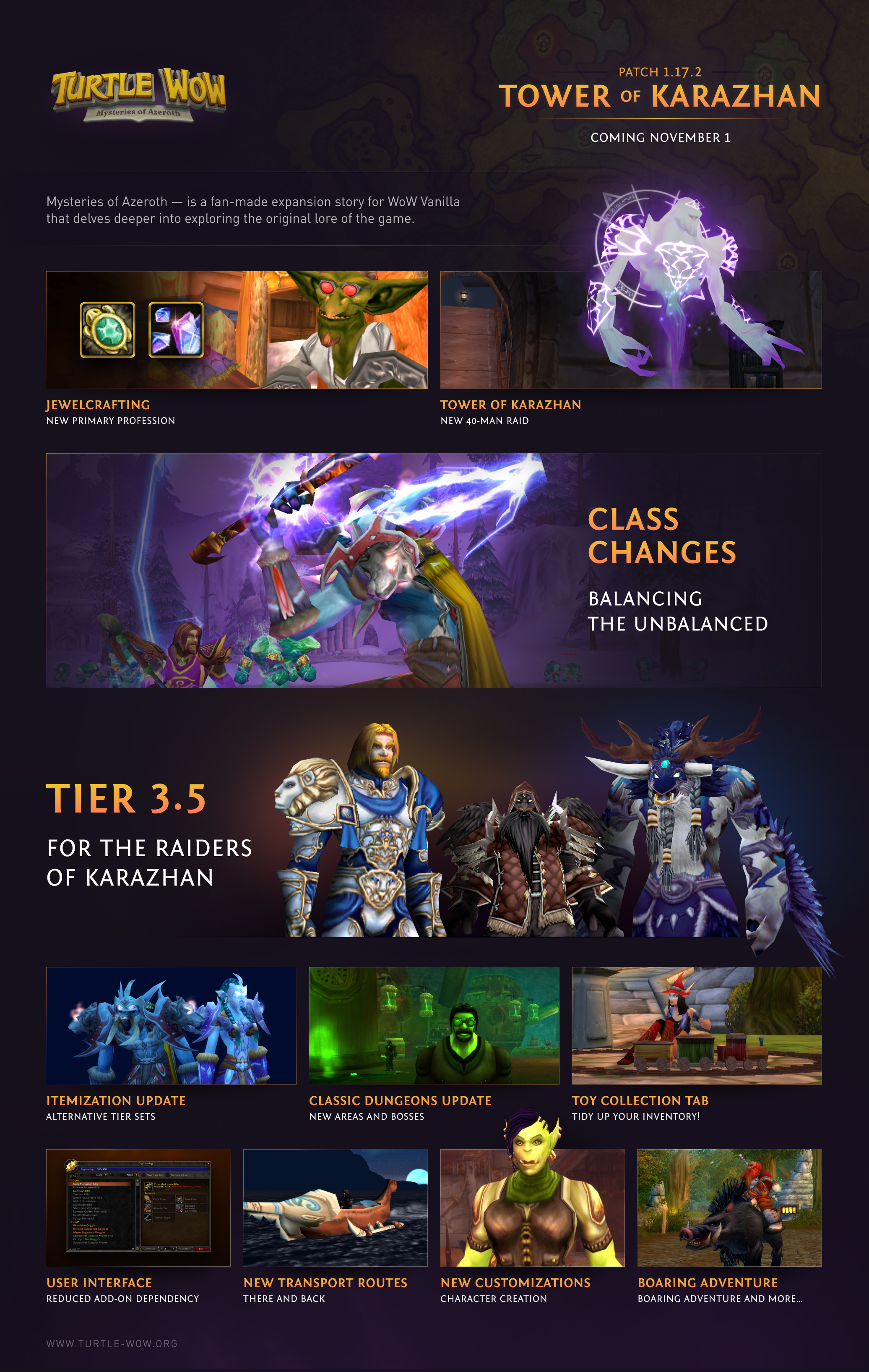 Patch 1.17.2 — Tower of Karazhan - Turtle WoW