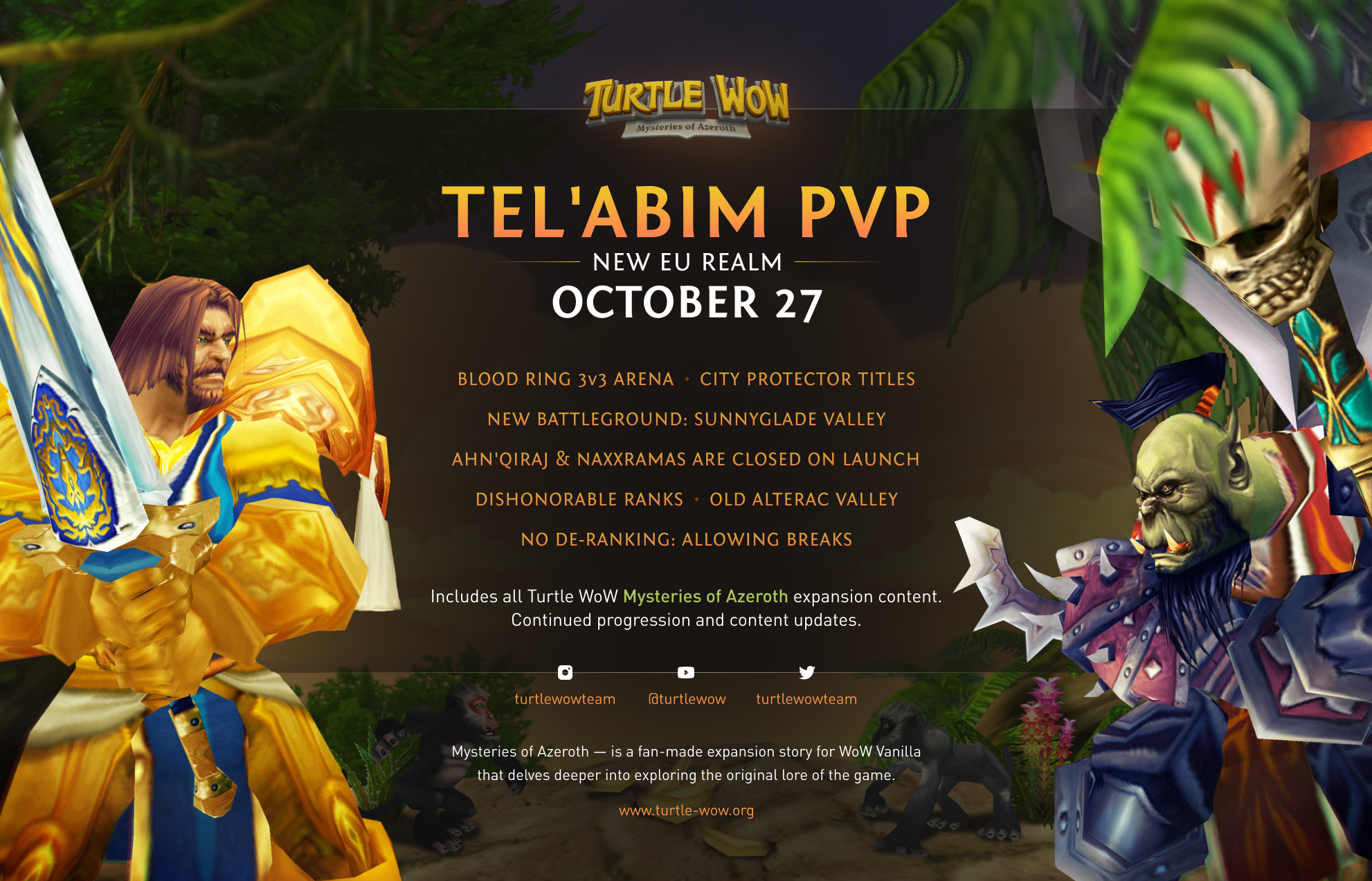 Tel'Abim (PvP) — New EU - Turtle WoW